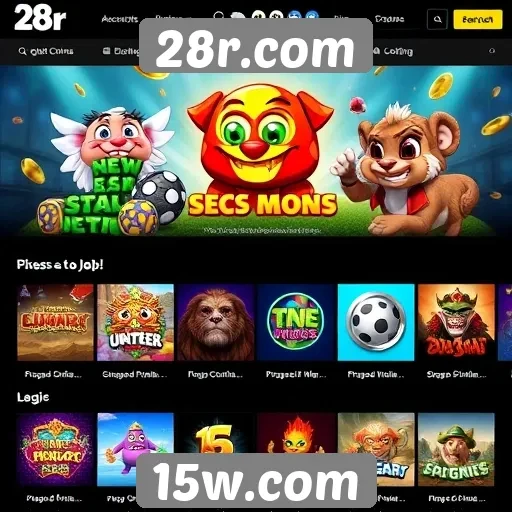 Plataforma 28r.com oferece variedade de jogos online